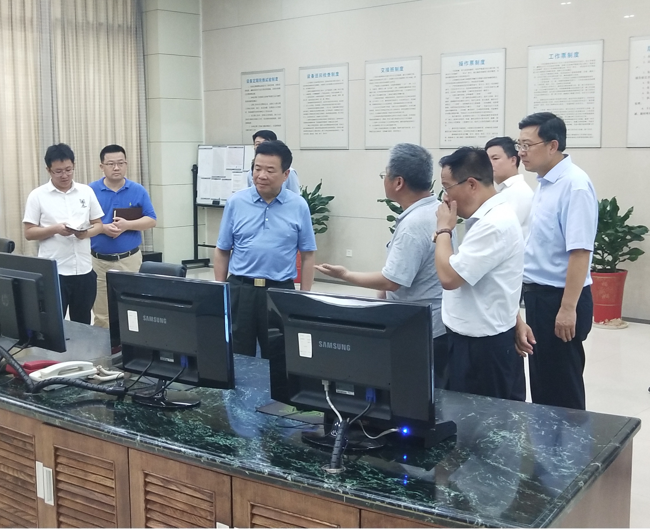 陈飞副省长到爱游戏官方网站-爱游戏(中国)株洲航电枢纽考察调研