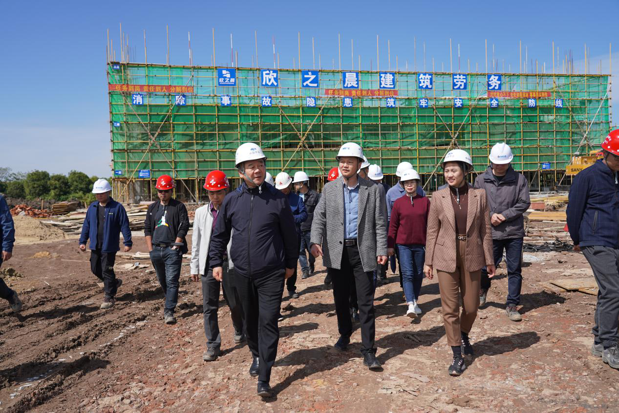 陈景鸿带队到爱游戏官方网站-爱游戏(中国)开展安全生产检查