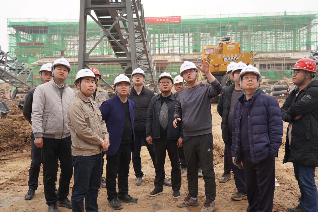 沅江市市长罗必胜调研爱游戏官方网站-爱游戏(中国)沅江机制砂和砂石集散中心建设项目